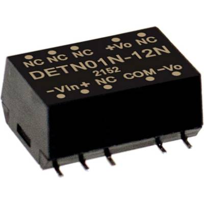 MEAN WELL DETN01L-15N DC / DC menič napätia, SMD 34 mA 1 W Počet výstupov: 2 x