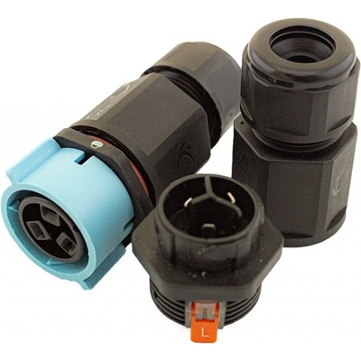 FK technics Kabelová spojka bezšroubová rozpojovací "I" 3x2,5 mm IP68