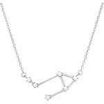 Silenti Jewelry Сребърно колие "Съзвездие Везни