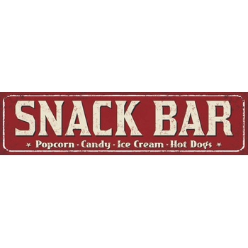 Ceduľa Snack bar