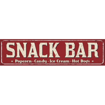 Ceduľa Snack bar