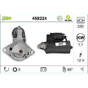Startér VALEO 458224