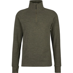 Heber Peak Мъжки поларен пуловер Heber Peak TimberHe. Fleece Half Zip Fleece jumper - Deep Brown Melange - размер 3XL (005-5413-0416)