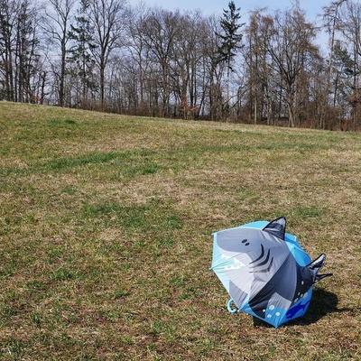 GFT žralok deštník deštník modrý
