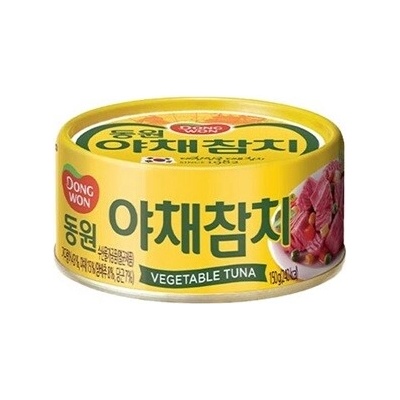 Dong Won tuniak v oleji so zeleninou plech 135 g