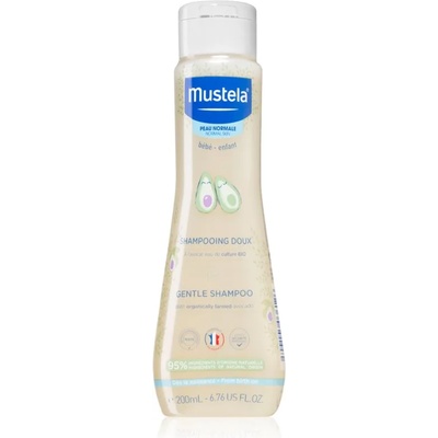 Mustela Bébé нежен шампоан за деца от раждането им 200ml
