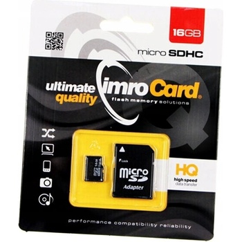 Imro microSD class 10 16GB MPK-0044-IMR-16GBXX