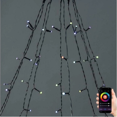 Nedis SmartLife LED Wi-Fi RGB 180 LED 10 x 2 m Android IOS WIFILXT01C180