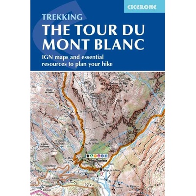 Tour du Mont Blanc Map Booklet