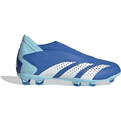 Adidas Юношески футболни бутонки Adidas Predator Accuracy . 3 Junior Firm Ground Football Boots - Blue/White