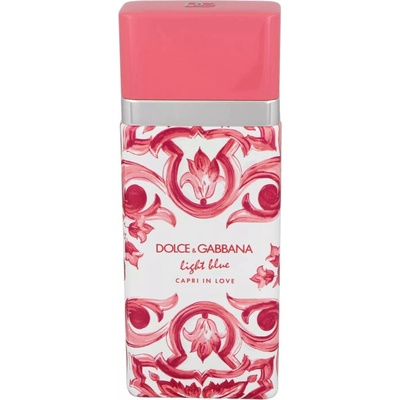 Dolce & Gabbana Light Blue Capri In Love Pour Femme Travel Retail Exclusive parfémovaná voda dámská 100 ml Tester