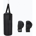 Hook fighting Първи тренировъчен боксов комплект за деца hook fighting Черен