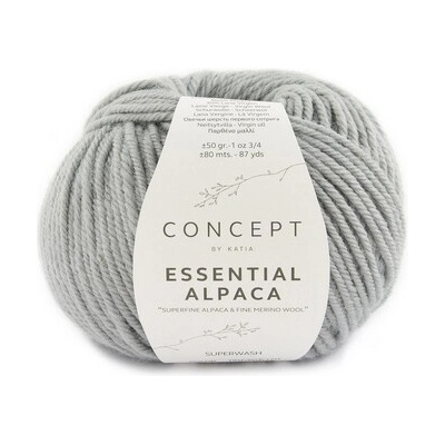 ESSENTIAL ALPACA Katia Farby ESSENTIAL ALPACA: 85 svetlá šedá