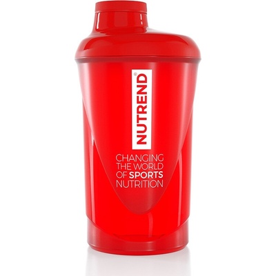 Nutrend Šejkr červený 600ml.