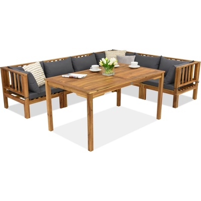 Garden Point Градински мебели Brunei Comida 6 Garden Point акация (GAP354-COM6)