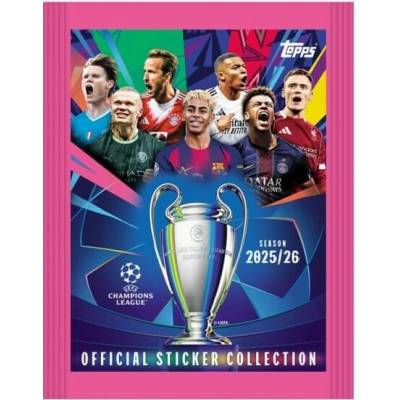 Topps Champions League stickers 2025 2026 packets