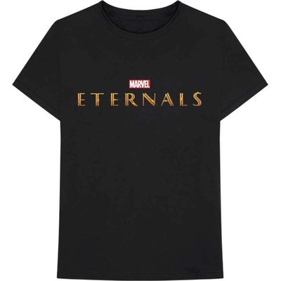 Marvel tričko Eternals Logo čierne