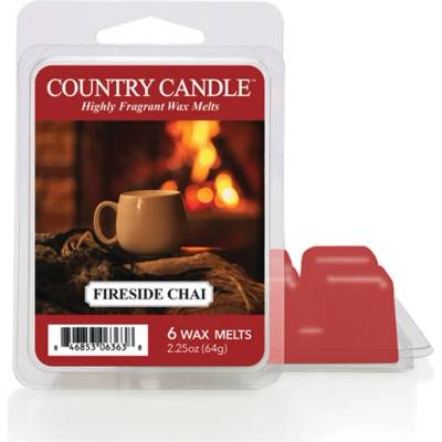 Country Candle Fireside Chai vonný vosk 64 g