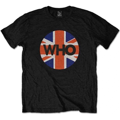 The Who Union Jack Circle Black M Риза (WHOTEE40MB02)