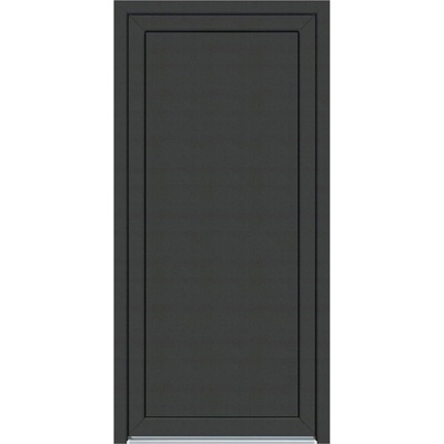 Solid Elements Premium Simple plast levé antracit/bílá plné W1DRBCZTK1.0032 90 cm