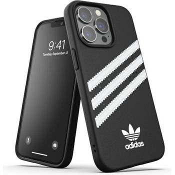 Adidas Кейс Adidas Molded PU за Apple iPhone 13 Pro, Черно-бял (KXG0024089)