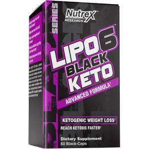 Nutrex Lipo 6 Keto, 60 Capsules