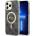 GUESS Кейс Guess GUHMP13XH4STK за iPhone 13 Pro Max 6.7", черен / черен, твърд, 4G MagSafe (GUE002811-0)