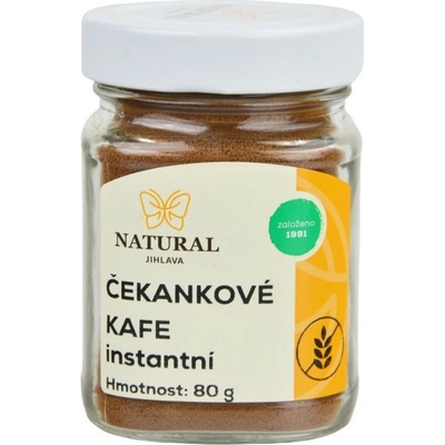 NATURAL JIHLAVA čakanková káva instantná bez lepku 80 g