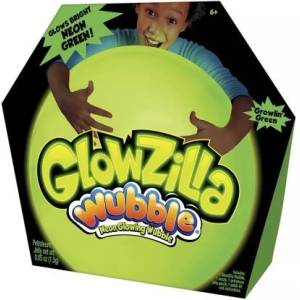 Kensho Wubble Glowzilla светеща топка - 75 см, неоново зелено (81112)