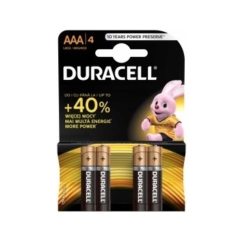 Duracell Basic AAA 4ks 10PP100005