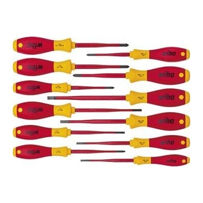 WIHA E-šroubovák sada SoftFinisch VDE plochý/Phillips /PZ/Torx® 12-dílná