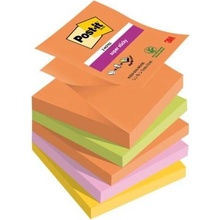 POST-IT Z-bločky Post-it Super Sticky BOOST, veľkosť 76x76 mm, 5 bločkov po 90