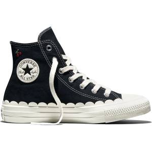 Converse Маратонки Converse Kids' Canvas High-Top Trainers - Black/Egret