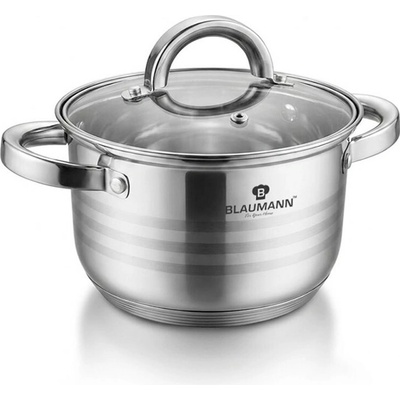 Pro-Tech shop Nerezový kastról so skleneným vekom Gourmet Line 20cm 3,8L 55769