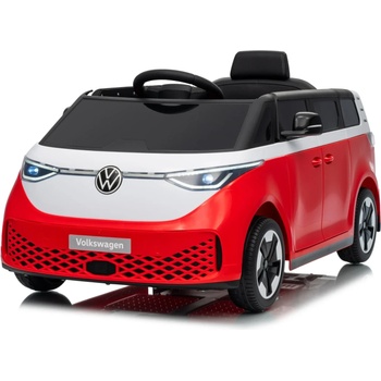 ROLLZONE Volkswagen ID Buzz 12V - Детски акумулаторен бус, Червен, EVA гуми (HL718-red)