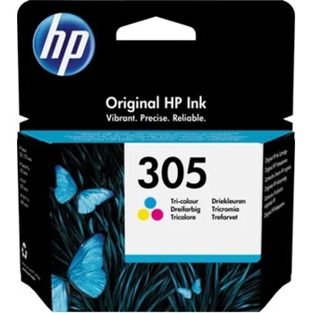 HP Касета за HP DeskJet All in One Printers, Cyan/Magenta/Yellow, 3YM60AE - HP 305, Заб. 100 брой копия (3YM60AE)