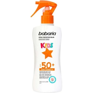 Babaria Kids Sunscreen Spray SPF50+ 200ml - Clear (White / Orange)