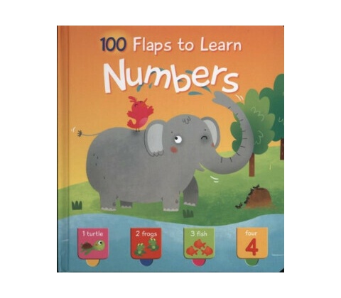 100 Flaps to Learn Numbers