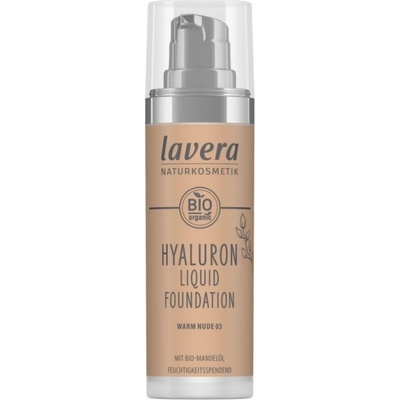 Lavera Tekutý make-up s kyselinou hyalurónovou 01 Natural Ivory 30 ml