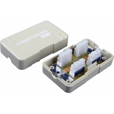 Solarix KRJ45-VEB6 Spojovací box CAT6 UTP 8p8c LSA+/Krone KRJ45-VEB6