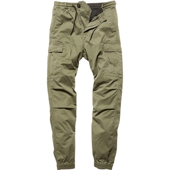 Vintage Industries Vince Cargo Jogger světle olivové