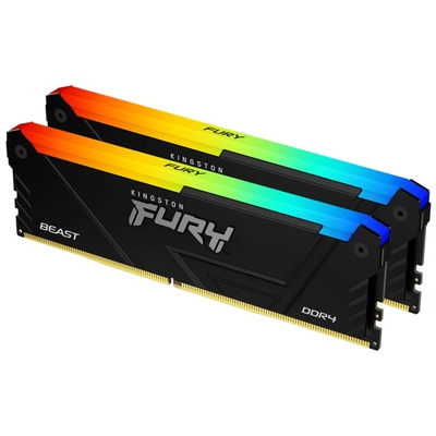 Kingston FURY Beast RGB 16GB DDR4 3200MHz KF432C16BB2AK2/16