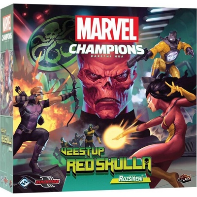 Asmodee Marvel Champions: Vzestup Red Skulla – Zboží Živě