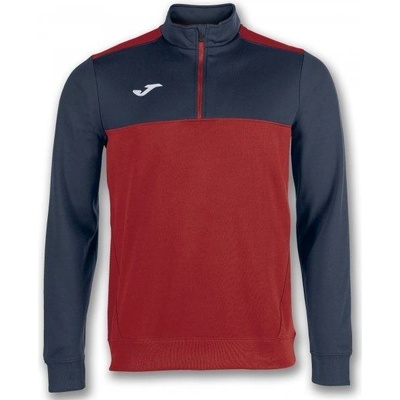 Joma sweatshirt 1/2 Zip Winner red-Navy Blue