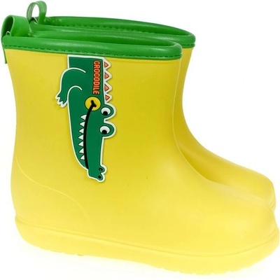 Detské gumáky Crocodile žlté