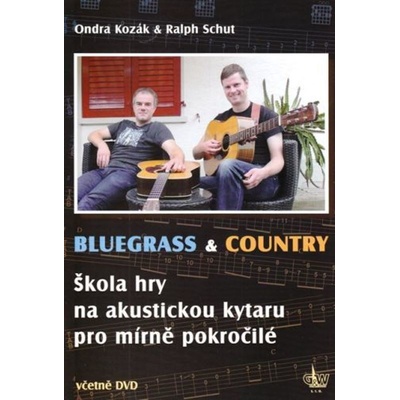Bluegrass & Country Škola hry na akustickou kytaru pro mírně pokročilé + DVD