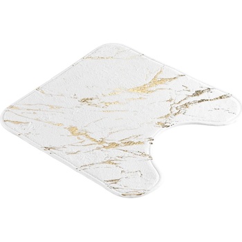 douceur d'intérieur Бял/златист килим за баня 45x45 cm Aquamarbre - douceur d'intérieur (1802270)