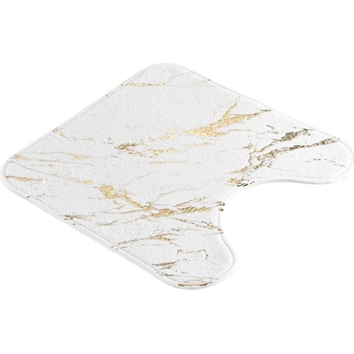 douceur d'intérieur Бял/златист килим за баня 45x45 cm Aquamarbre - douceur d'intérieur (1802270)