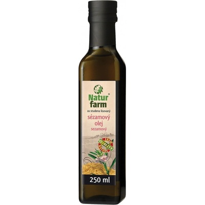 Natur Farm Ľanový olej 100% za studena lisovaný 0,25 l