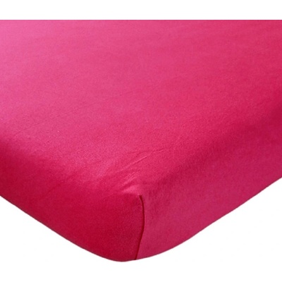 Tibex prostěradlo jersey červené 180-200x200-220